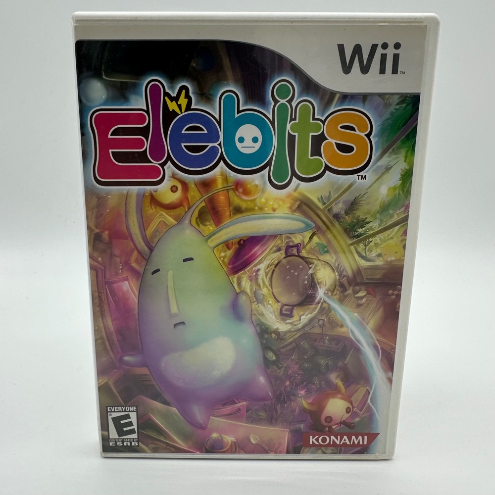 Elebits (Nintendo Wii, 2006) CIB Complete with Manual